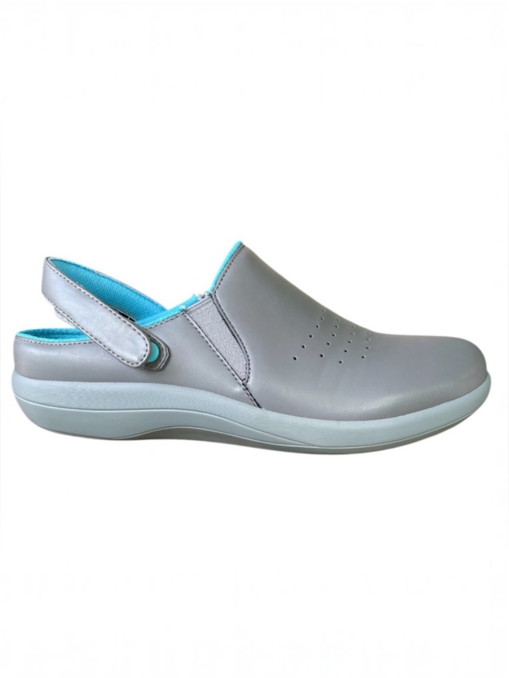 Women's Gray Slip-On Shoes